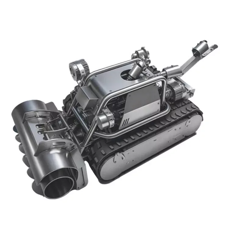 Robot dragante bionico per lombrichi