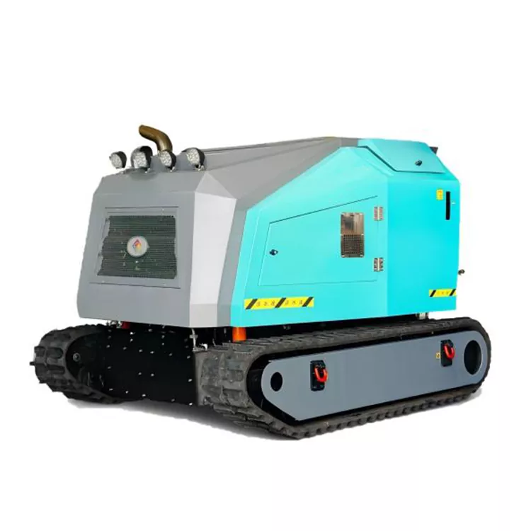 Robot di drenaggio cingolato